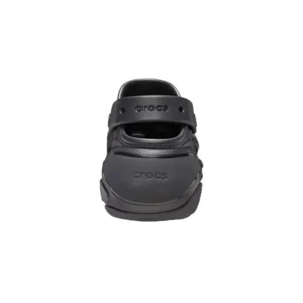 כפכפי פלטפורמה קלוג באבל קראש קרוקס שחורות Crocs 210061-0WC Bubble Crush Clog Triple Black