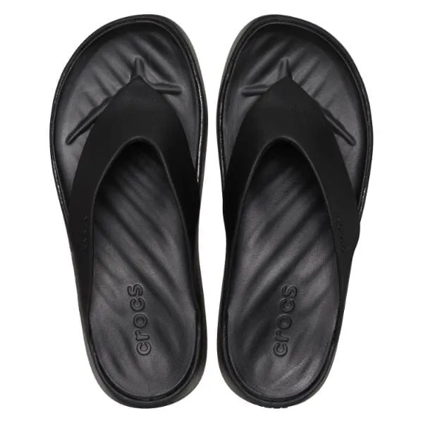 קפקפי קרוקס פלטפורמה לנשים Crocs W Getaway Platform Flip-Black 209410-001