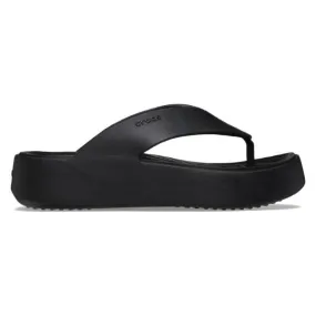קפקפי קרוקס פלטפורמה לנשים Crocs W Getaway Platform Flip-Black 209410-001