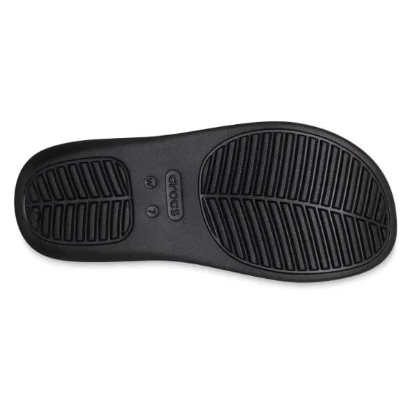 קפקפי קרוקס פלטפורמה לנשים Crocs W Getaway Platform Flip-Black 209410-001