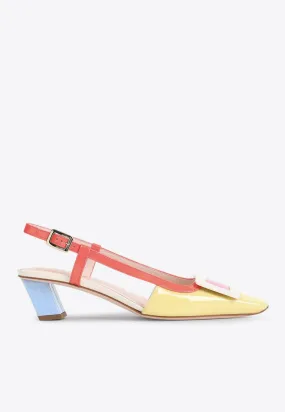 45 Lacquered Buckle Pumps