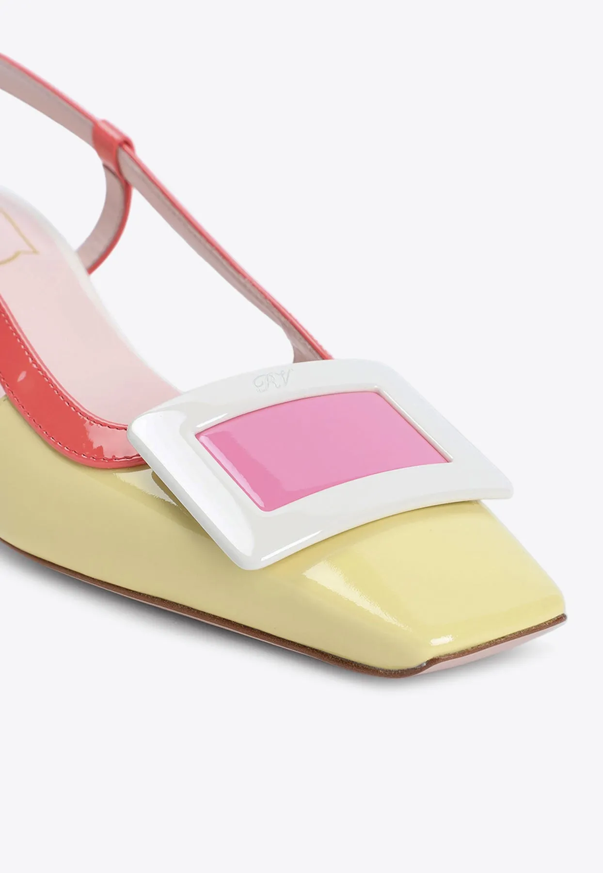 45 Lacquered Buckle Pumps