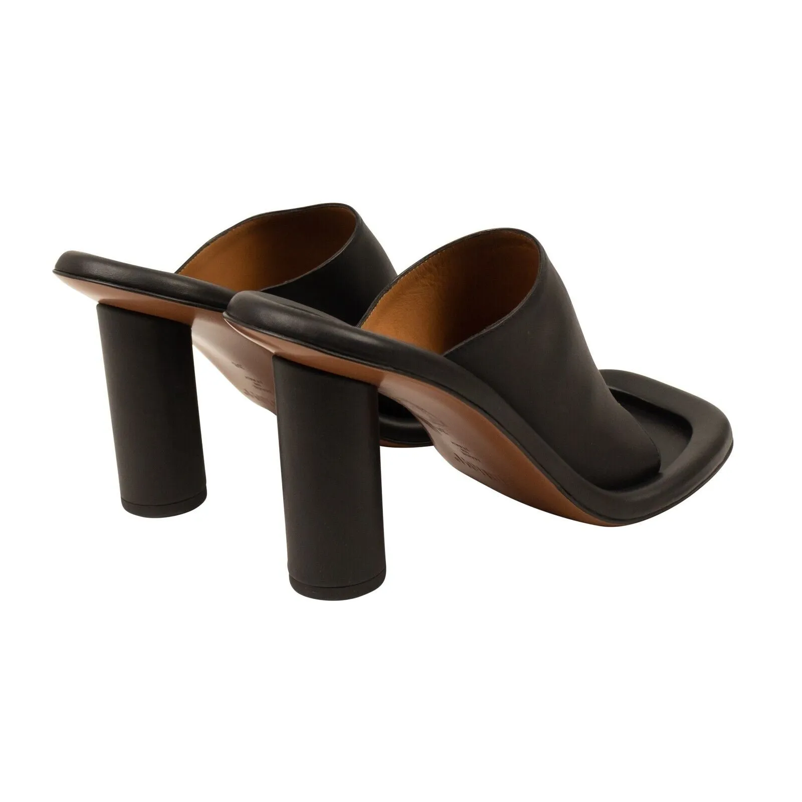 Ambush Cushion Leather Mule - Black