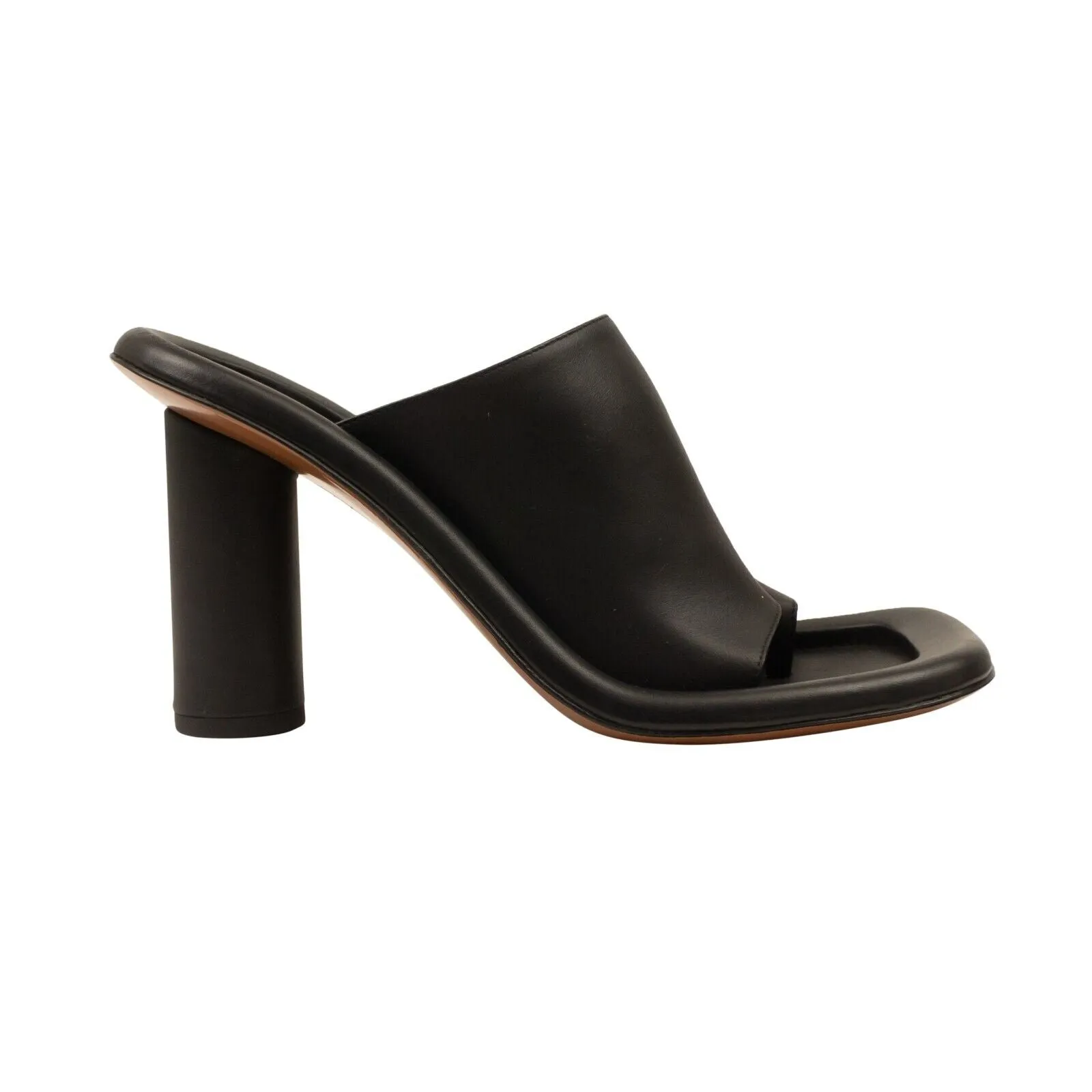 Ambush Cushion Leather Mule - Black