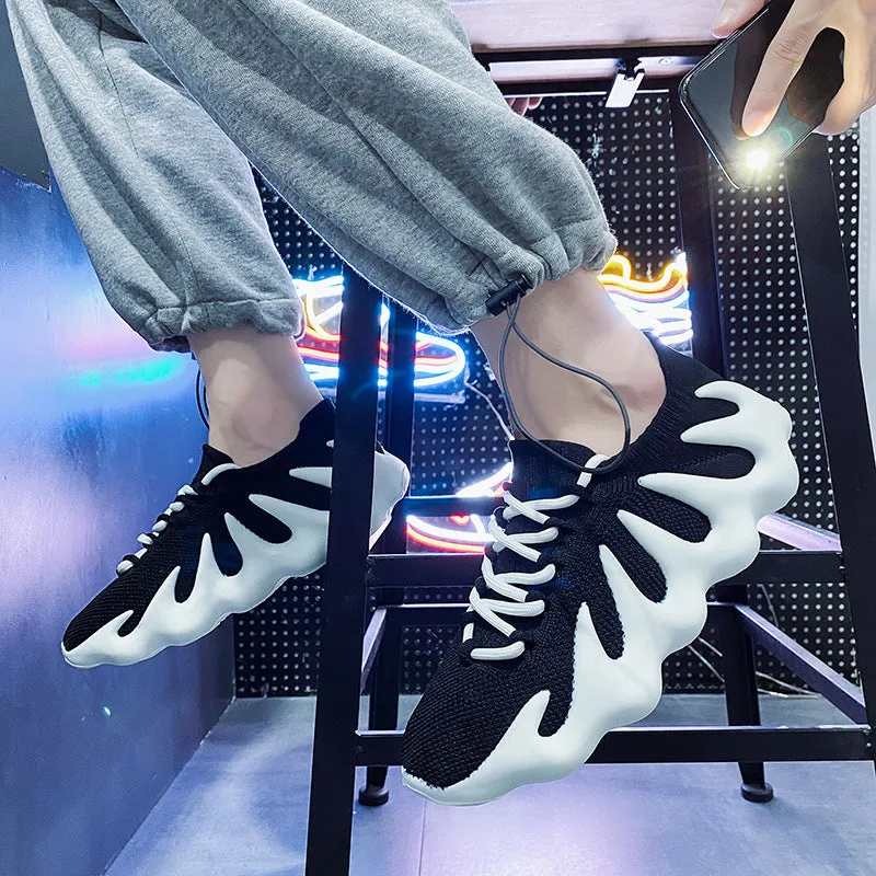 Breathable Causal Running Sneakers/Lace Up