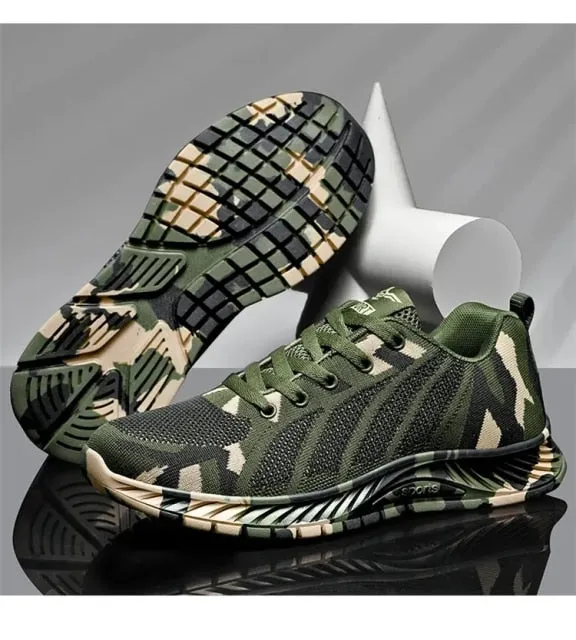 Camouflage Women Breathable Casual Shoes
