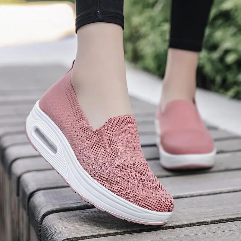 Fly Weave Breathable Comfort Sneakers