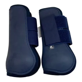 Horze 'Chicago' Tendon Boots in Navy - Full