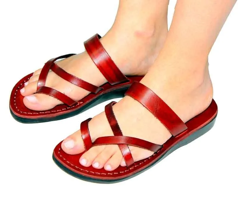 Jerusalem Leather Sole  $20 Flip Flop model 4