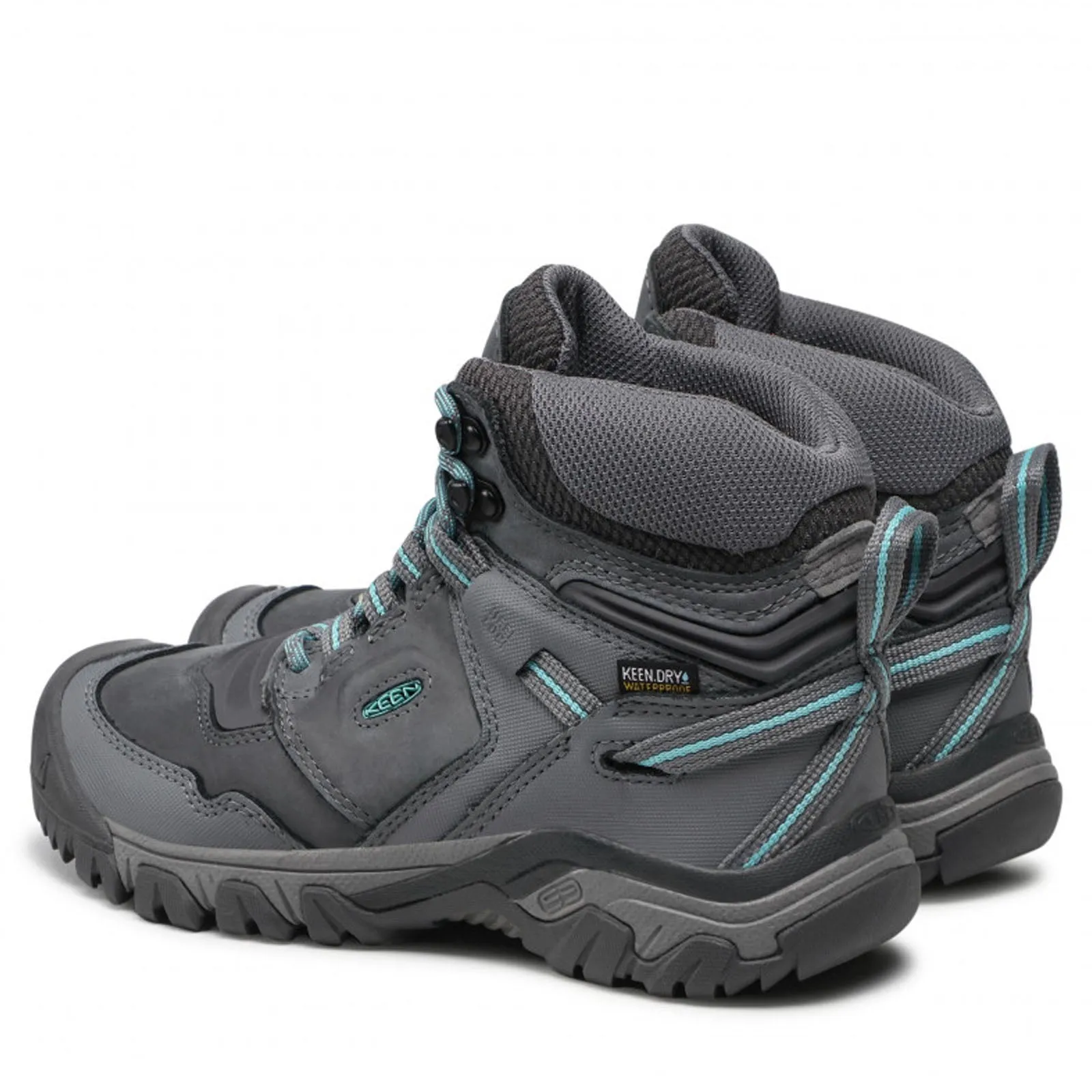Keen Ridge Flex Mid WP Leather Textile Women's Ankle Boots - UK 5 - US 7.5 Women - EU 38
