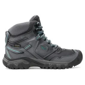 Keen Ridge Flex Mid WP Leather Textile Women's Ankle Boots - UK 5 - US 7.5 Women - EU 38