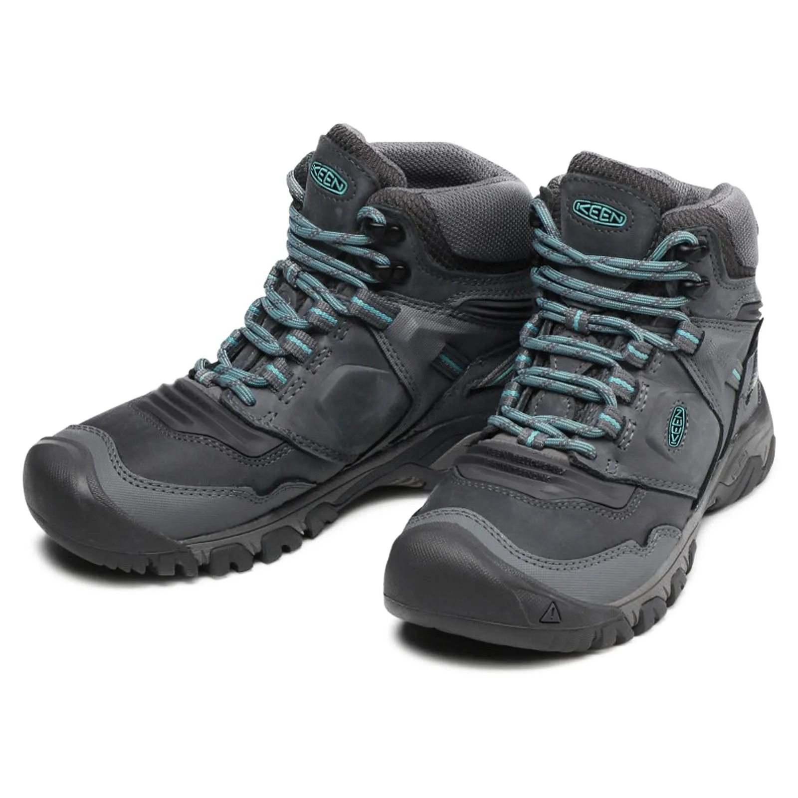 Keen Ridge Flex Mid WP Leather Textile Women's Ankle Boots - UK 5 - US 7.5 Women - EU 38