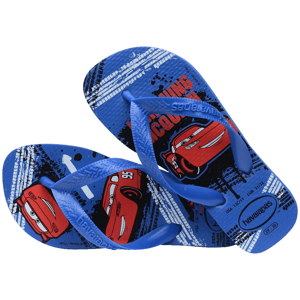 Kids Cars Flip Flops
