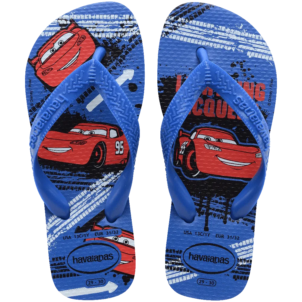 Kids Cars Flip Flops