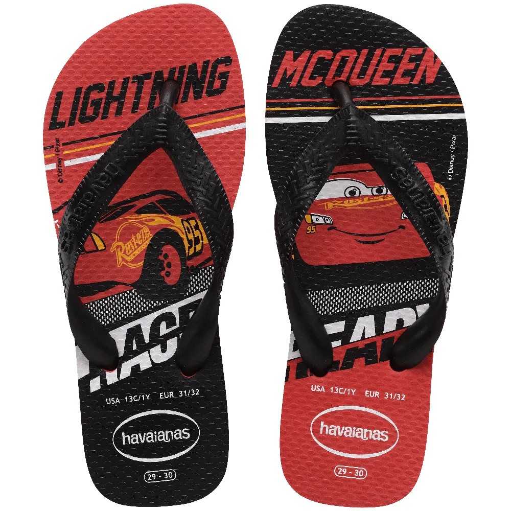 Kids Cars Flip Flops