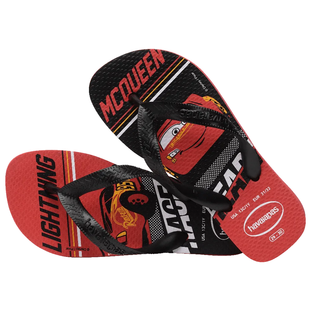 Kids Cars Flip Flops