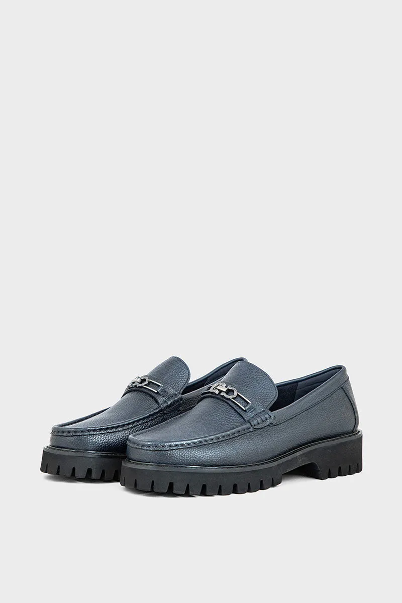 Men Casual Moccasin MC4014-Blue