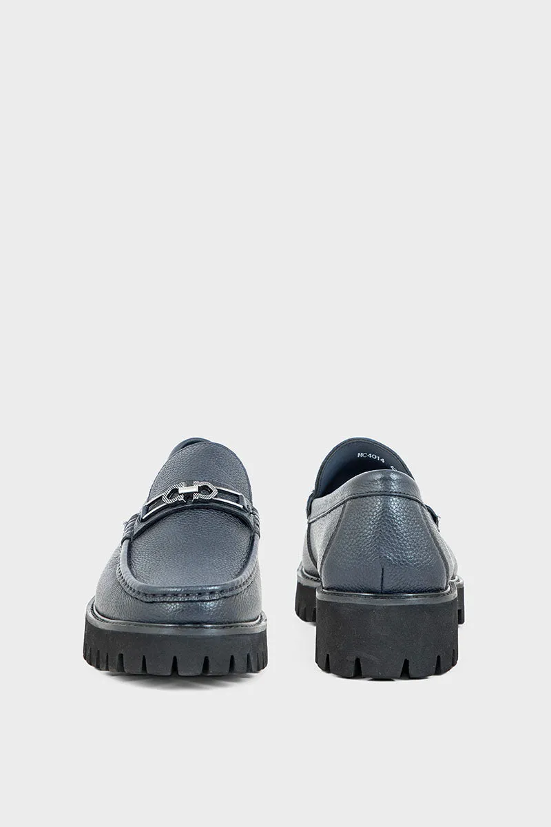 Men Casual Moccasin MC4014-Blue
