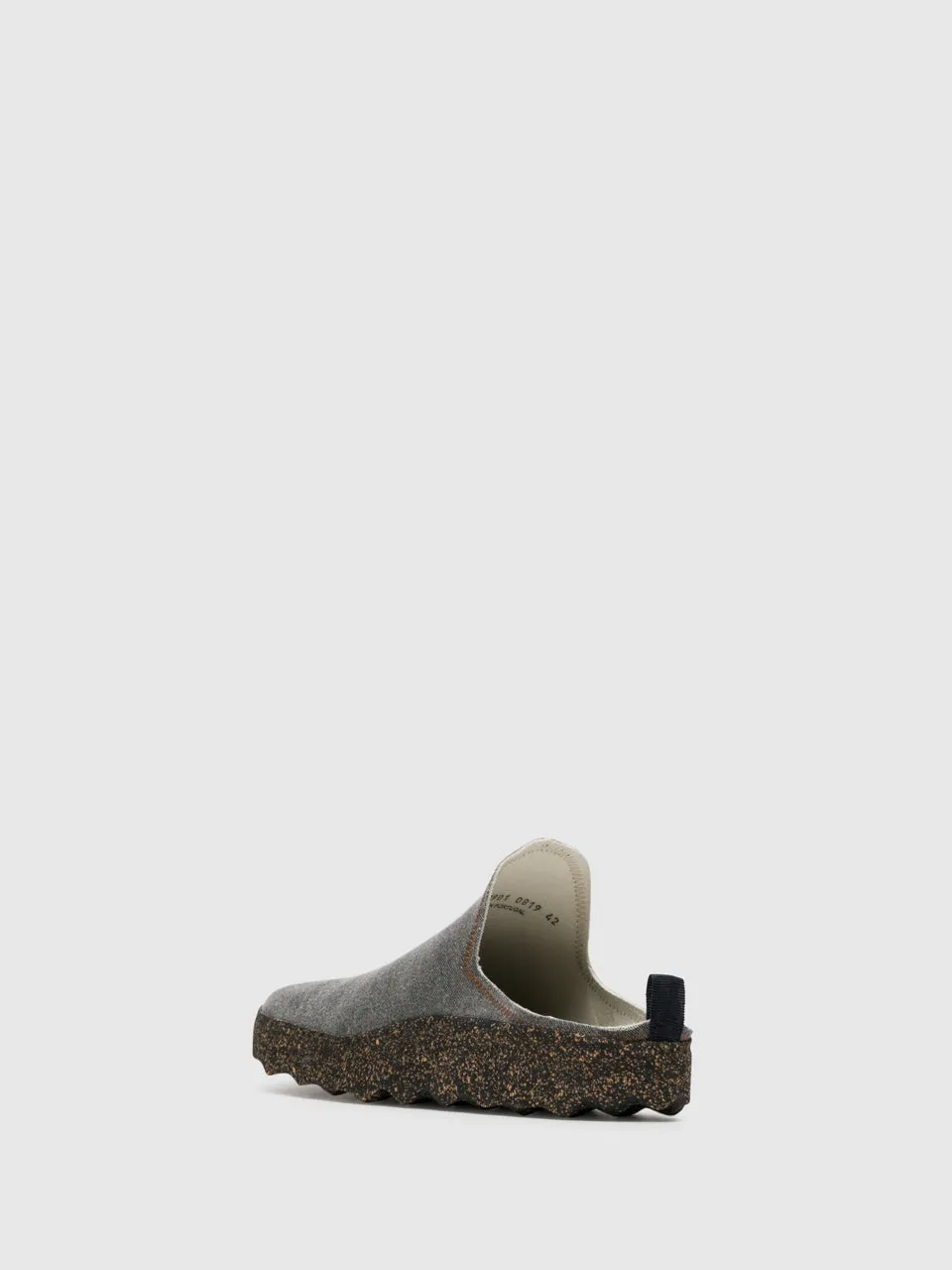 SaddleBrown Closed Mules