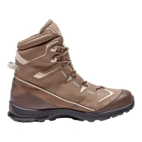 SALOMON Hiking Boots Brown Leather Womens UK 7