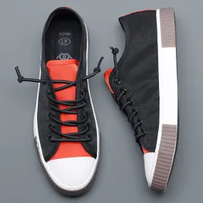 Vulcanized Fashion Breathable Sewing Shoe