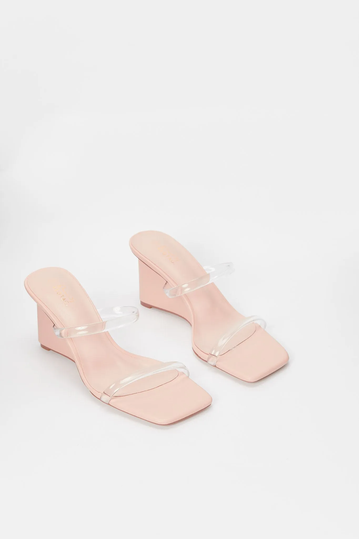Women Biege Wedge