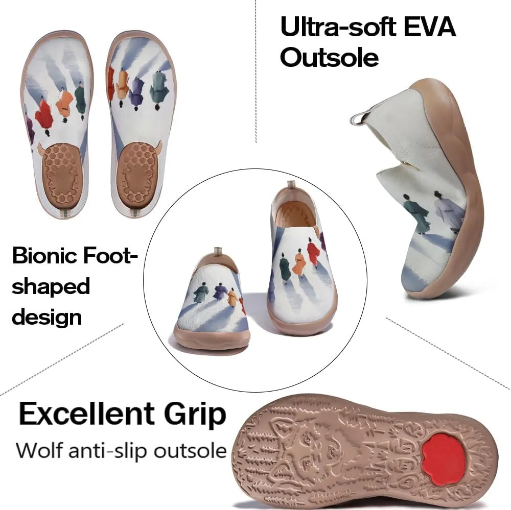Women's Art Travel Shoes Slip-on Casual and Comfortable Loafers Light and Comfortable Fashionable Sneakers