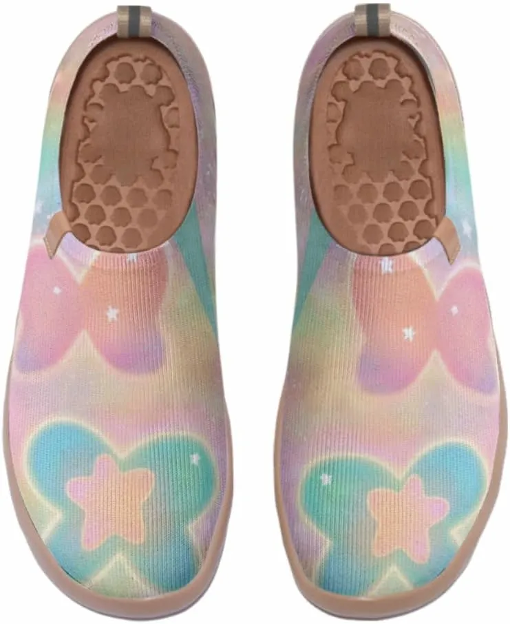 Women's Art Travel Shoes Slip-on Casual and Comfortable Loafers Light and Comfortable Fashionable Sneakers