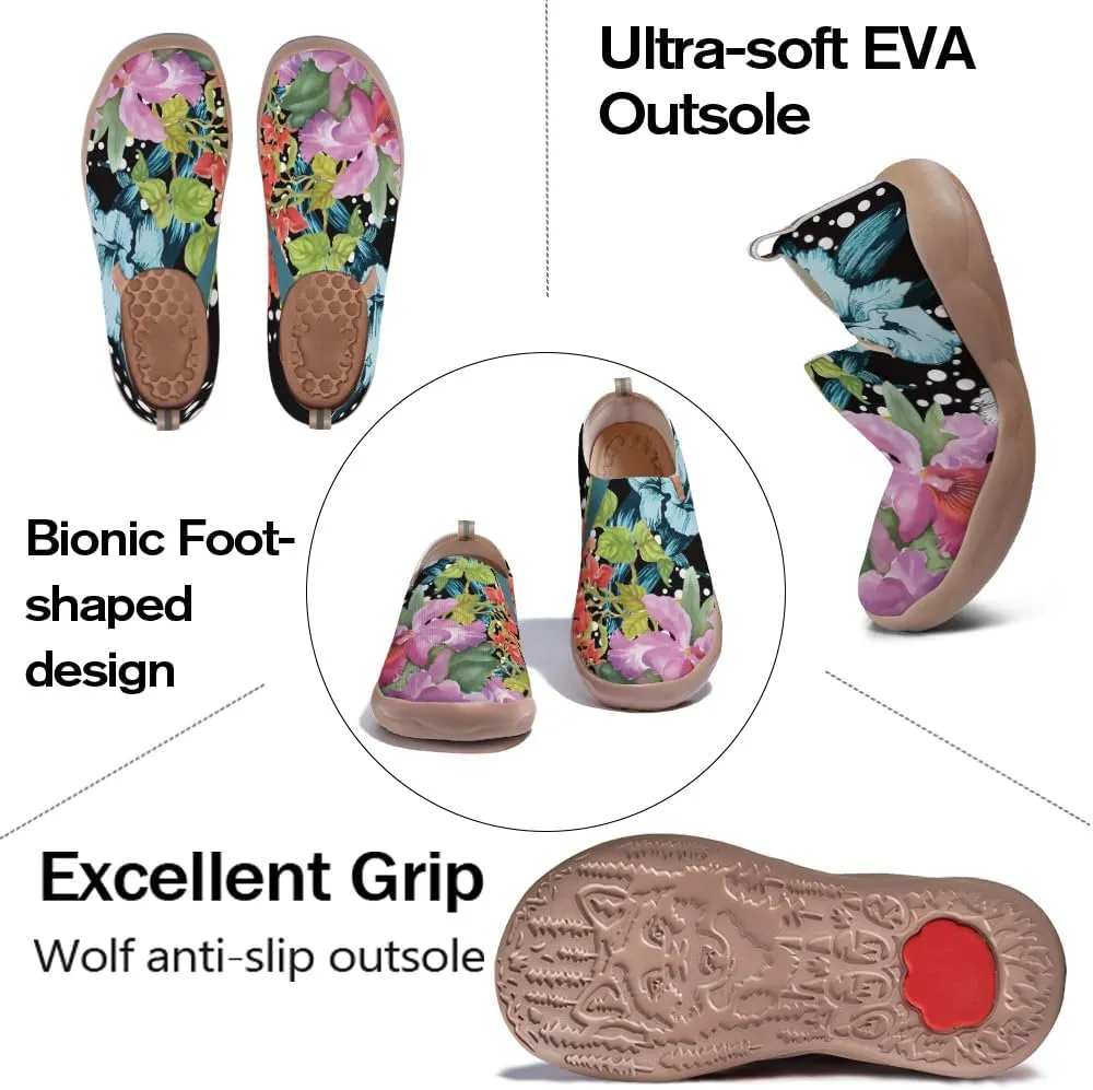 Women's Art Travel Shoes Slip-on Casual and Comfortable Loafers Light and Comfortable Fashionable Sneakers