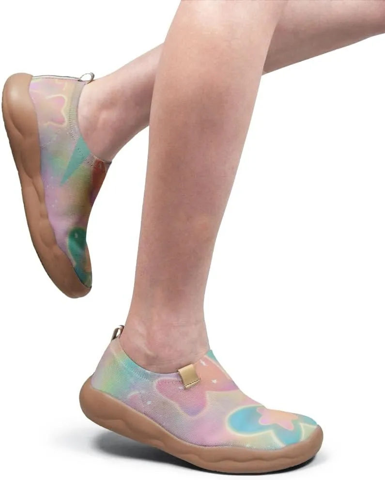 Women's Art Travel Shoes Slip-on Casual and Comfortable Loafers Light and Comfortable Fashionable Sneakers