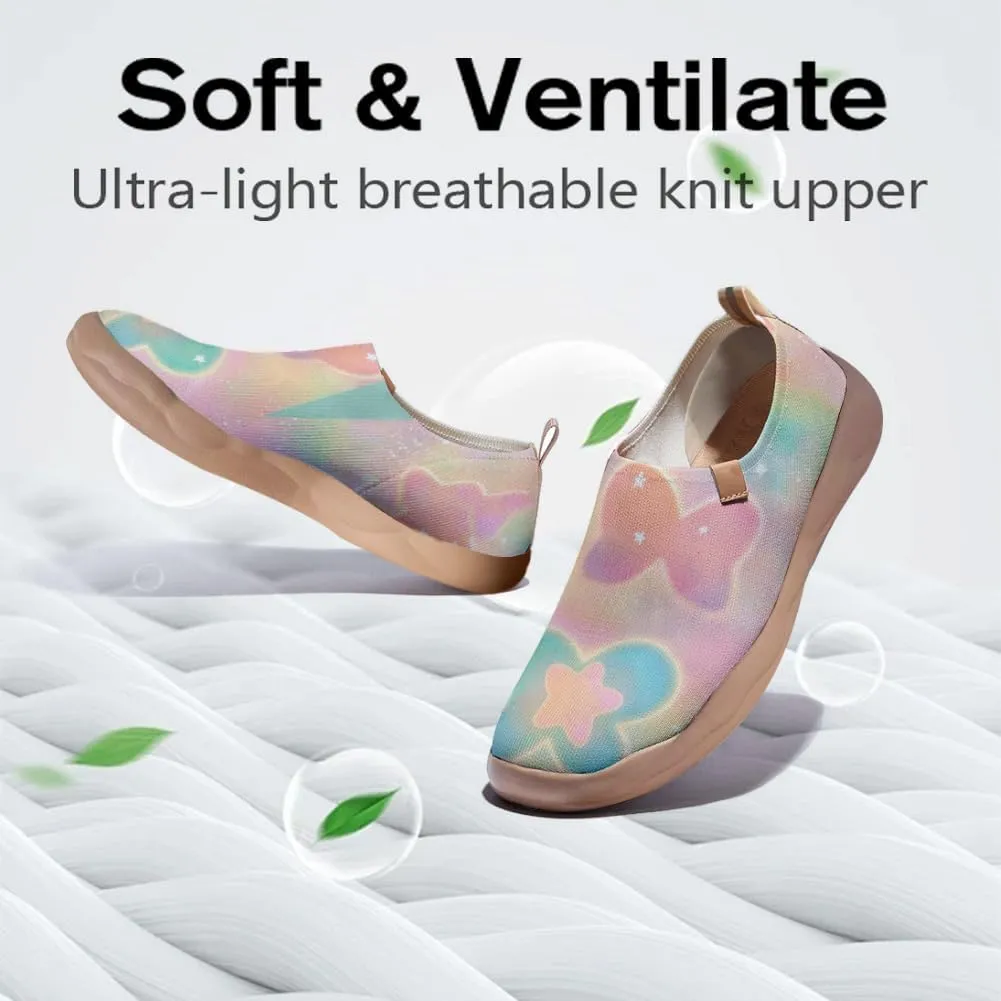 Women's Art Travel Shoes Slip-on Casual and Comfortable Loafers Light and Comfortable Fashionable Sneakers