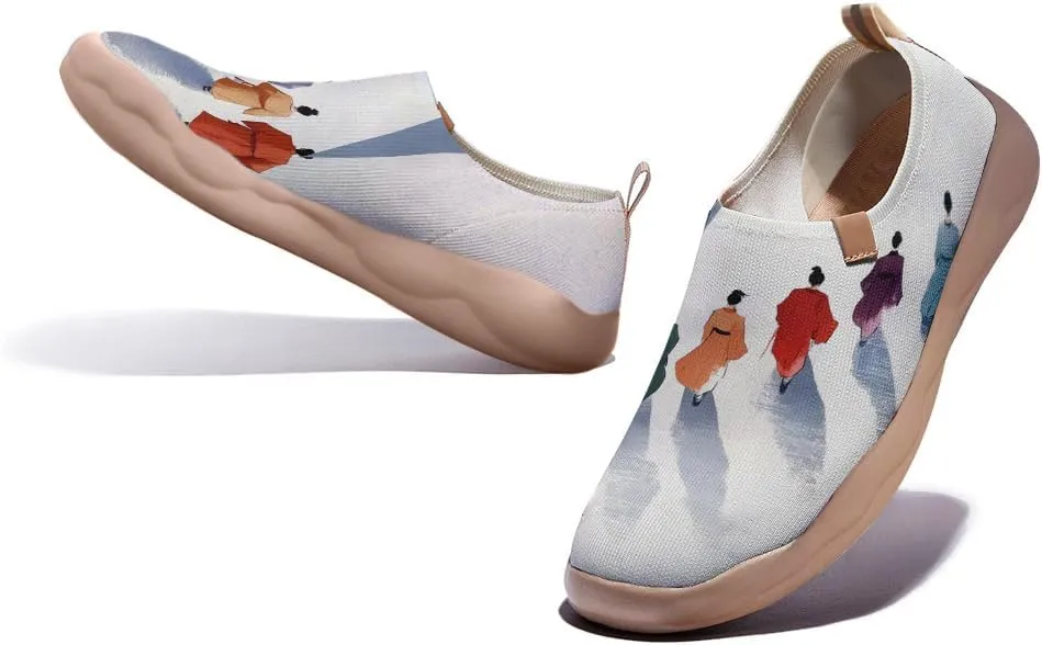 Women's Art Travel Shoes Slip-on Casual and Comfortable Loafers Light and Comfortable Fashionable Sneakers
