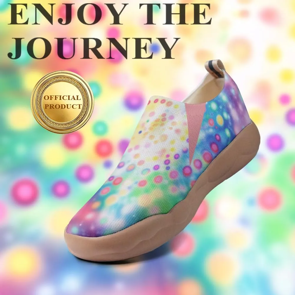 Women's Art Travel Shoes Slip-on Casual and Comfortable Loafers Light and Comfortable Fashionable Sneakers