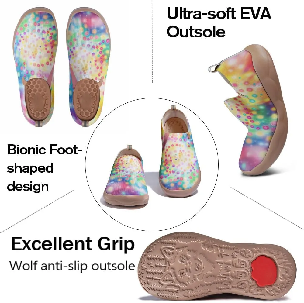 Women's Art Travel Shoes Slip-on Casual and Comfortable Loafers Light and Comfortable Fashionable Sneakers