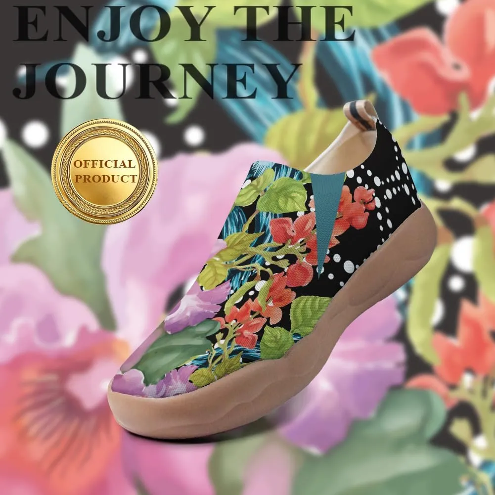Women's Art Travel Shoes Slip-on Casual and Comfortable Loafers Light and Comfortable Fashionable Sneakers
