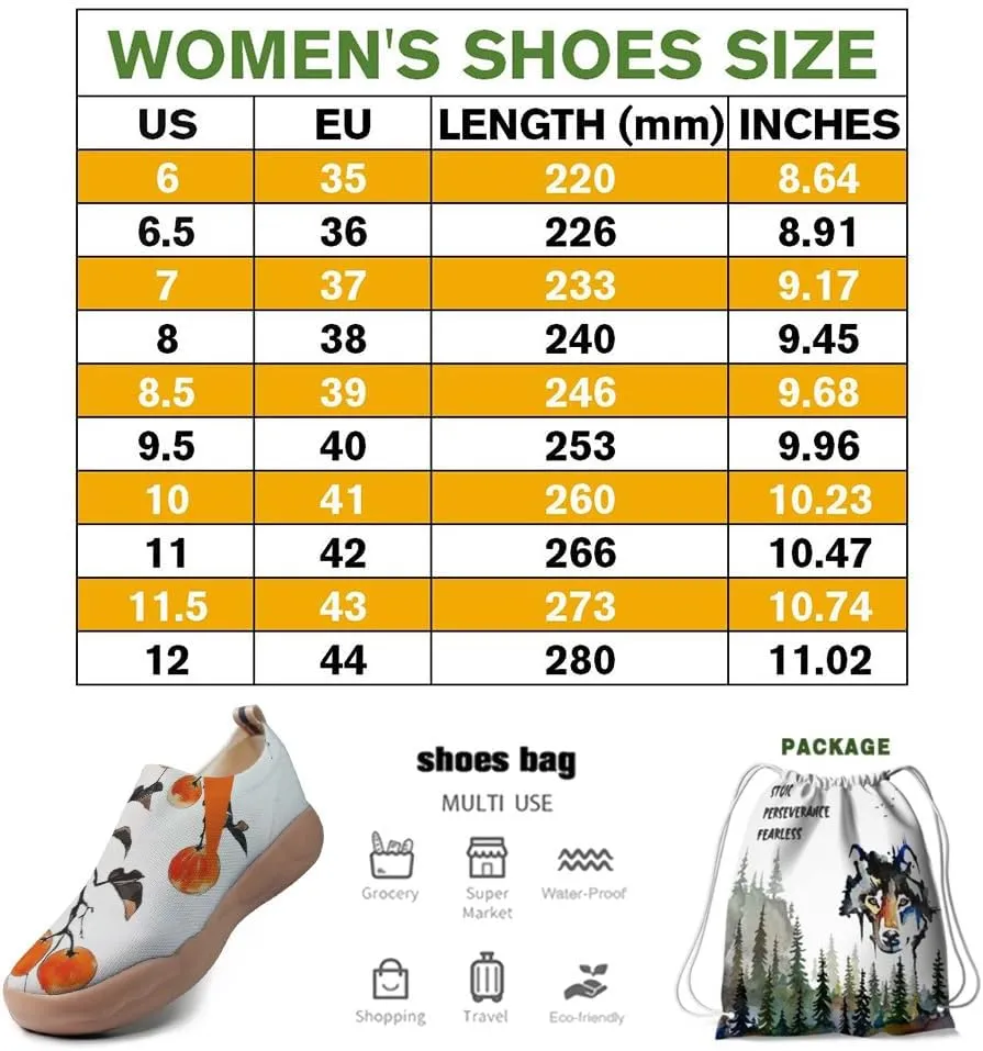 Women's Art Travel Shoes Slip-on Casual and Comfortable Loafers Light and Comfortable Fashionable Sneakers