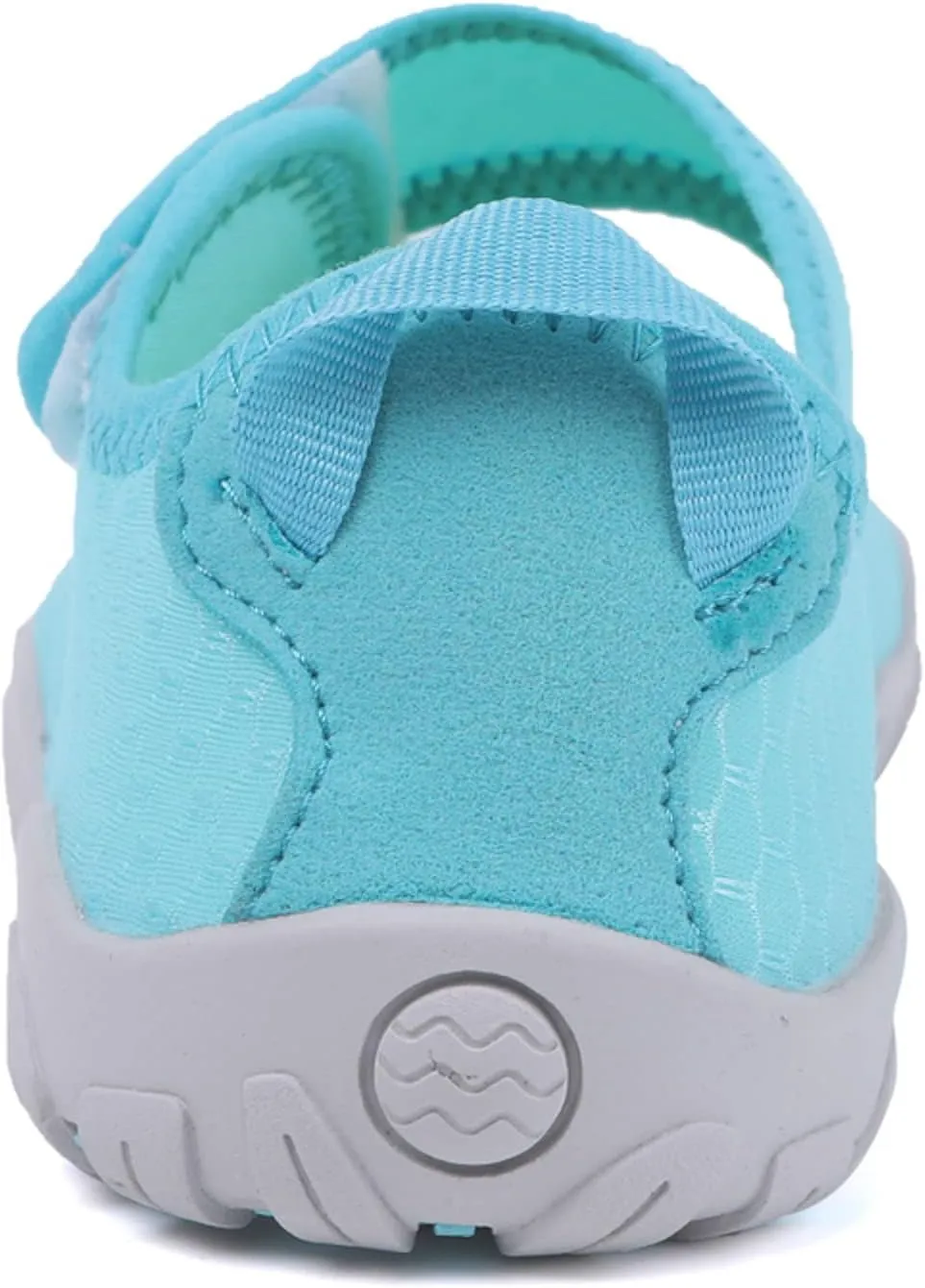 Women's Grounded Footwear Solid Color Mesh Breathable Shoes Hook and Loop Wading Shoes Barefoot Minimalist Shoes