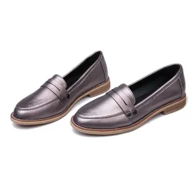 Women's Spring/Autumn Casual Round Toe Loafers